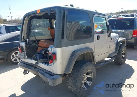 2002 Jeep Wrangler X from USA, damaged, VIN 1J4FA39S92P751308